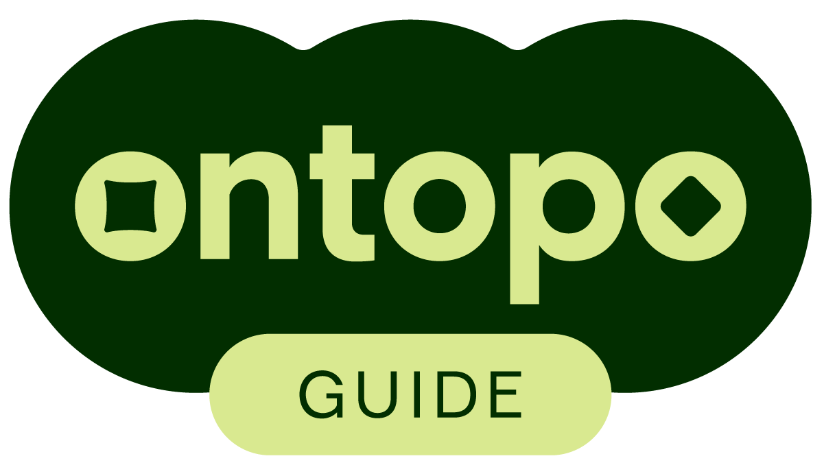 Ontopo Guide Logo Green Footer